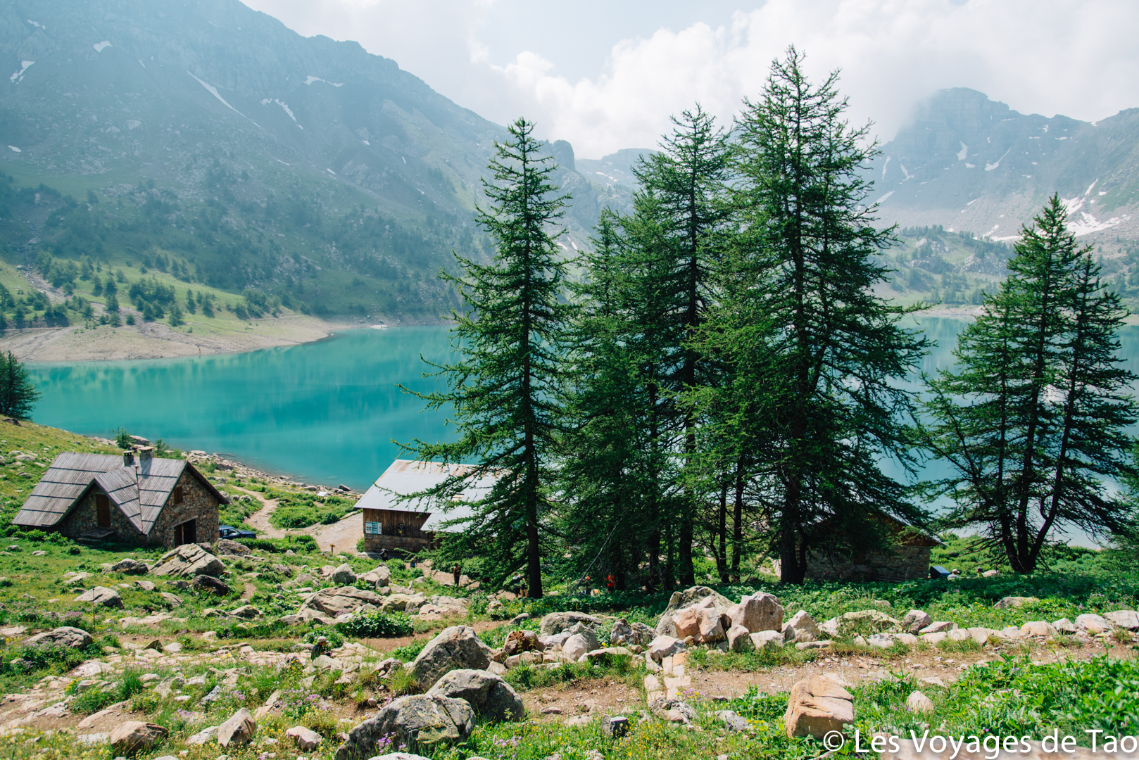Lac d'allos randonnée en famille