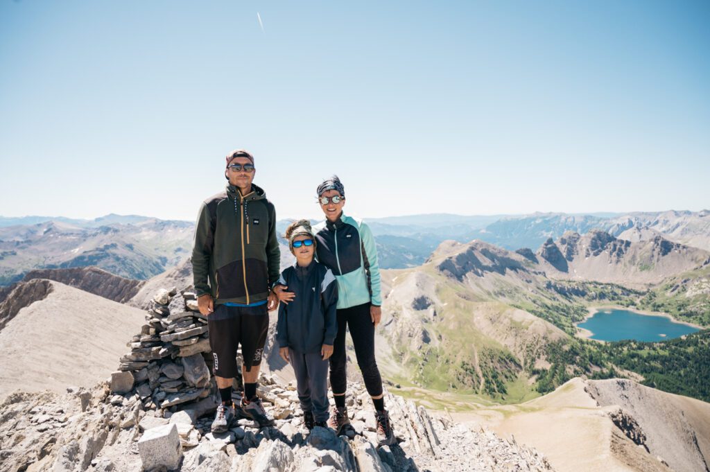 Randonnée Mont Pelat en famille