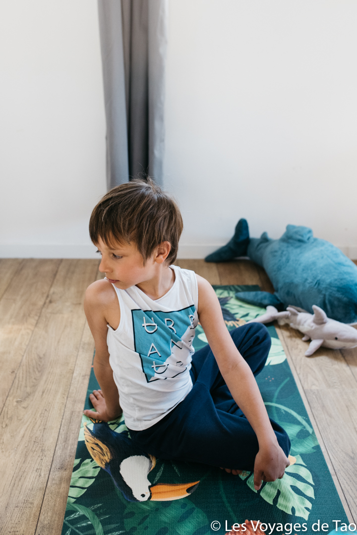 Posture Yoga enfant